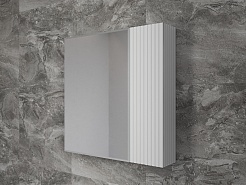 Style Line Мебель для ванной Стокгольм 70 подвесная белый рифленый софт – фотография-12